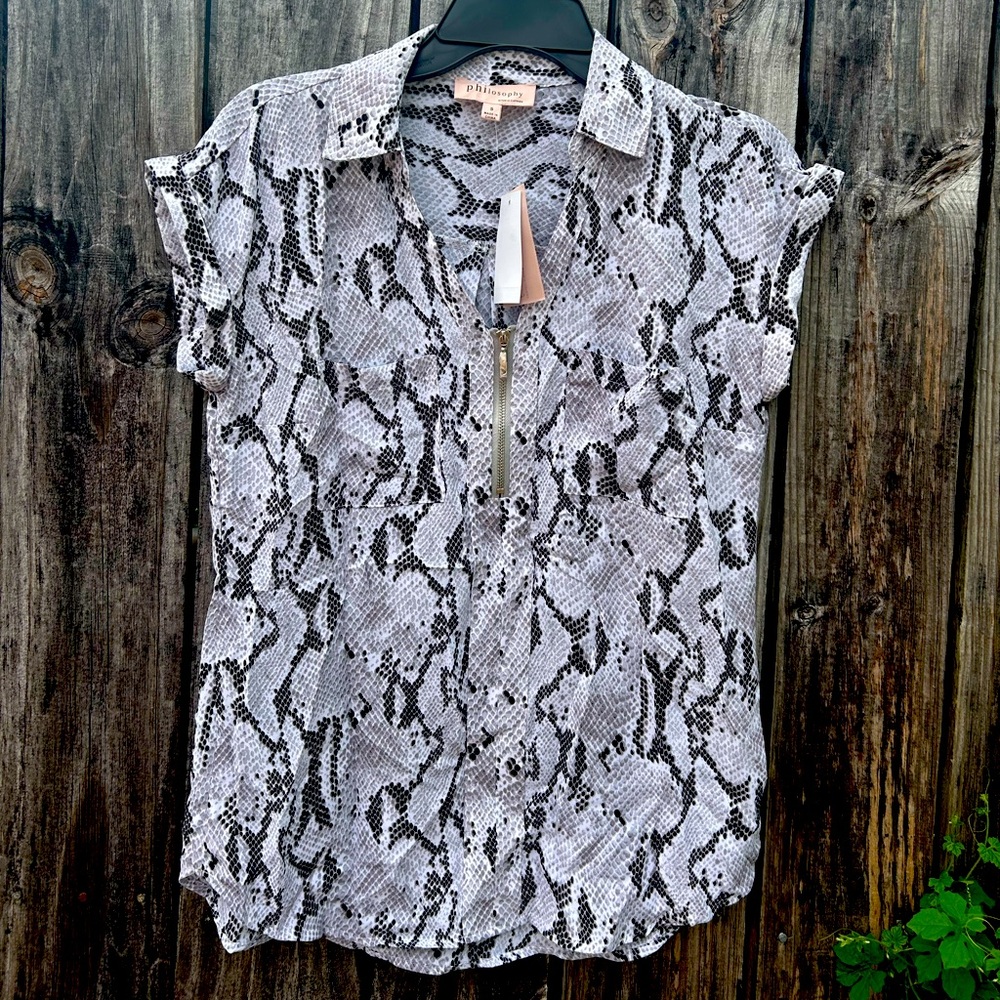 Philosophy blouse size: small